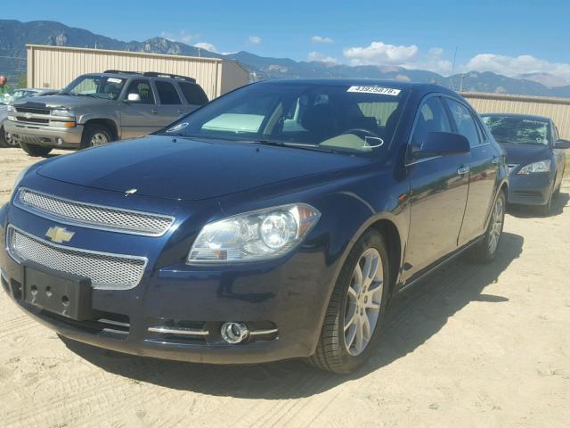 1G1ZE5E79A4111287 - 2010 CHEVROLET MALIBU LTZ 蓝色 照片 2