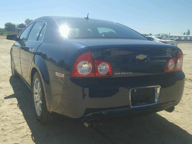 1G1ZE5E79A4111287 - 2010 CHEVROLET MALIBU LTZ 蓝色 照片 3