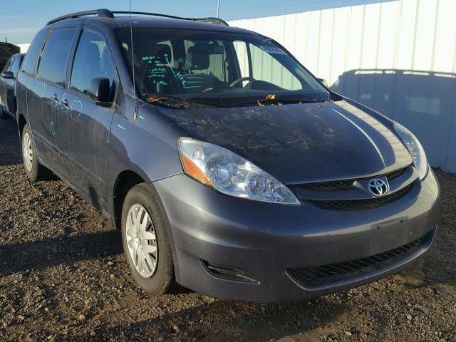 5TDZK23C59S231618 - 2009 TOYOTA SIENNA CE BLUE photo 1