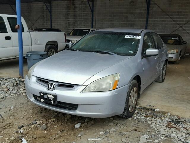 1HGCM56475A028325 - 2005 HONDA ACCORD LX SILVER photo 2