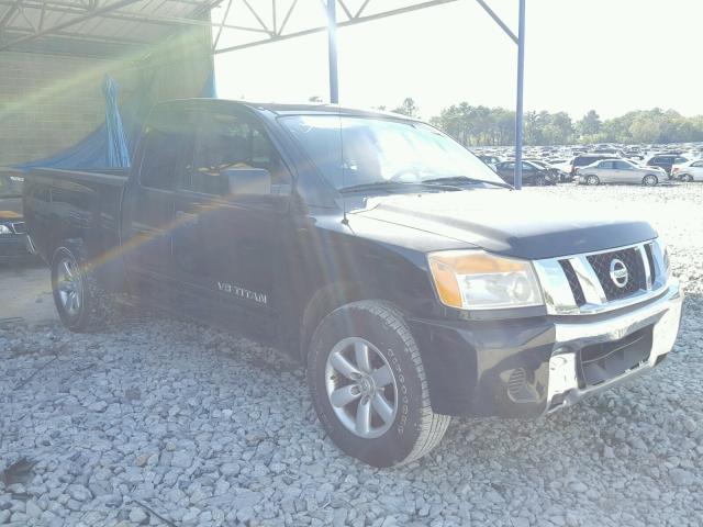 1N6BA06A49N308887 - 2009 NISSAN TITAN BLACK photo 1