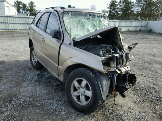 KNDJC735185828889 - 2008 KIA SORENTO EX GOLD photo 1