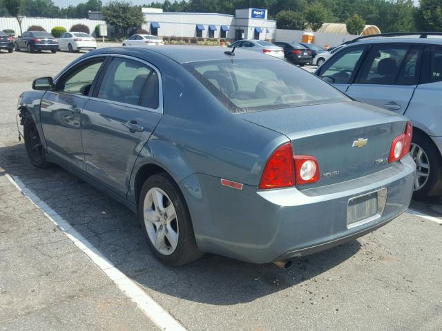 1G1ZG57K094235388 - 2009 CHEVROLET MALIBU LS მწვანე ფოტო 3