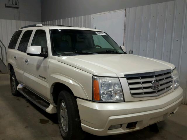 1GYEK63N72R225003 - 2002 CADILLAC ESCALADE WHITE photo 1