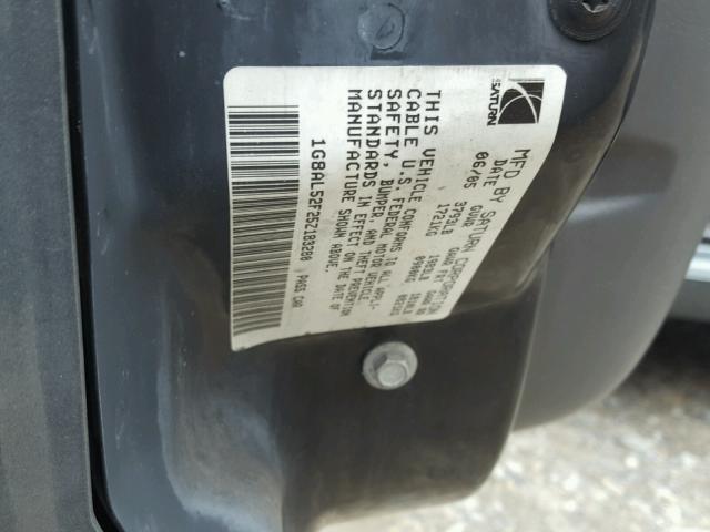 1G8AL52F25Z183280 - 2005 SATURN ION LEVEL Boz foto 10