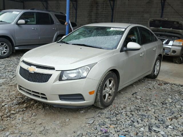 1G1PC5SB1D7232226 - 2013 CHEVROLET CRUZE GOLD photo 2