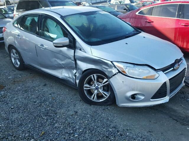 1FADP3F2XEL239185 - 2014 FORD FOCUS SE SILVER photo 1