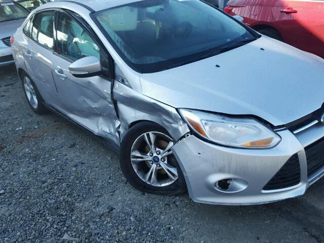 1FADP3F2XEL239185 - 2014 FORD FOCUS SE SILVER photo 9