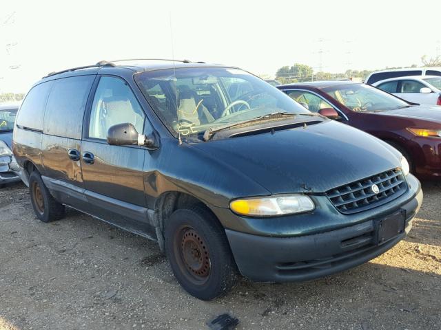 1C4GJ44G2YB729322 - 2000 CHRYSLER GRAND VOYA GREEN photo 1
