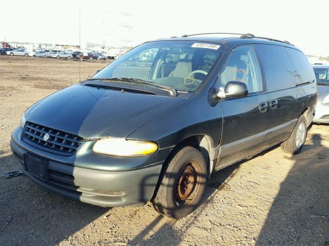 1C4GJ44G2YB729322 - 2000 CHRYSLER GRAND VOYA GREEN photo 2
