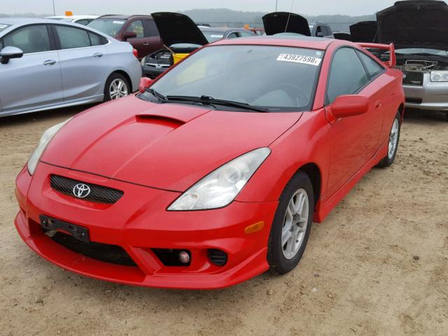 JTDDY38T220057989 - 2002 TOYOTA CELICA GT- RED photo 2