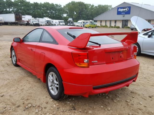 JTDDY38T220057989 - 2002 TOYOTA CELICA GT- RED photo 3