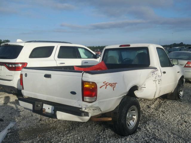 1FTYR10V5XUB43071 - 1999 FORD RANGER WHITE photo 4