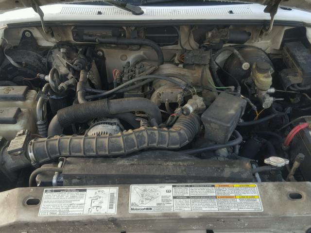 1FTYR10V5XUB43071 - 1999 FORD RANGER WHITE photo 7