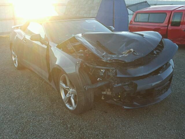 1G1FF3D7XH0191495 - 2017 CHEVROLET CAMARO SS Negro foto 1