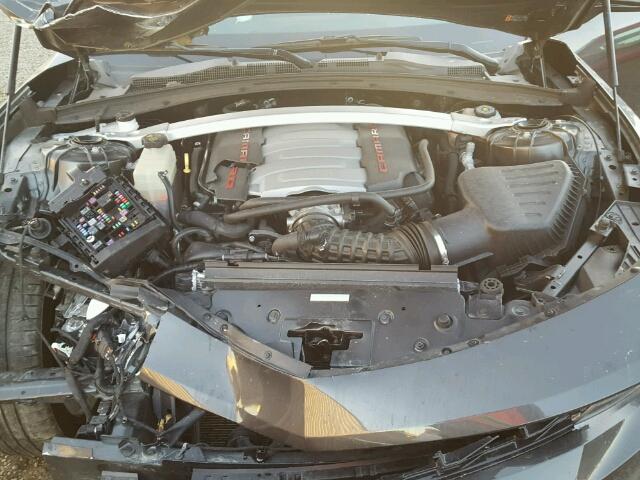 1G1FF3D7XH0191495 - 2017 CHEVROLET CAMARO SS Negro foto 7