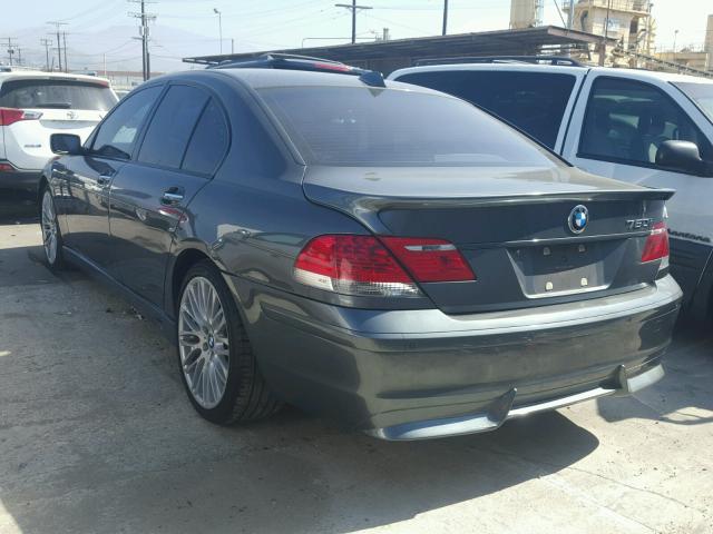 WBAHL83517DT09928 - 2007 BMW ALPINA B7 ნაცრისფერი ფოტო 3
