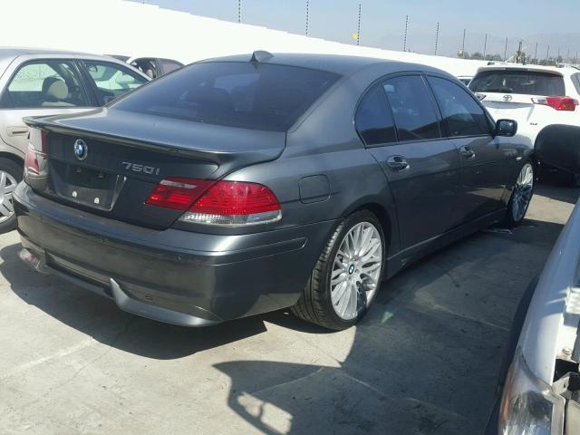 WBAHL83517DT09928 - 2007 BMW ALPINA B7 GRAY photo 4