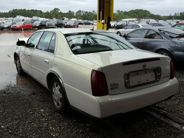 1G6KD54Y05U200213 - 2005 CADILLAC DEVILLE WHITE photo 3