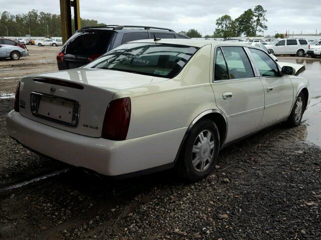 1G6KD54Y05U200213 - 2005 CADILLAC DEVILLE WHITE photo 4