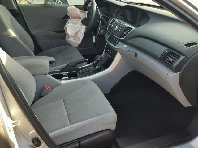 1HGCR2F37DA144758 - 2013 HONDA ACCORD LX GRAY photo 5