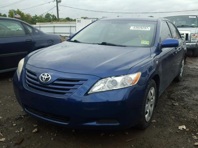 4T1BE46K27U077543 - 2007 TOYOTA CAMRY NEW BLUE photo 2