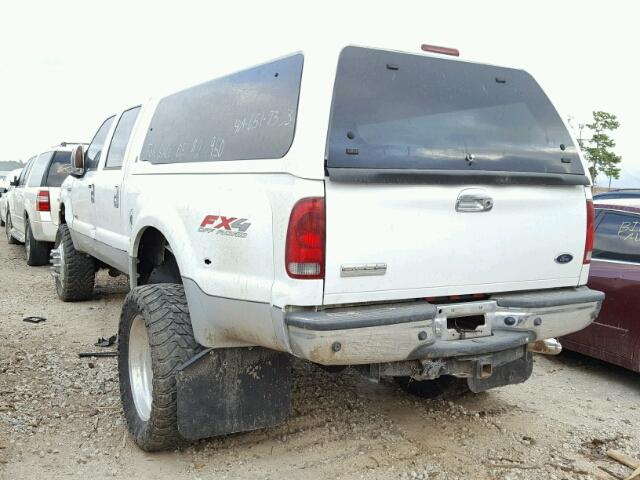 1FTWW33P46EB29812 - 2006 FORD F350 SUPER WHITE photo 3