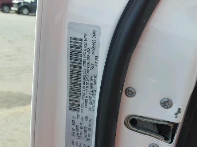 3C6TR5EJ2JG109601 - 2018 RAM 2500 POWER WHITE photo 10