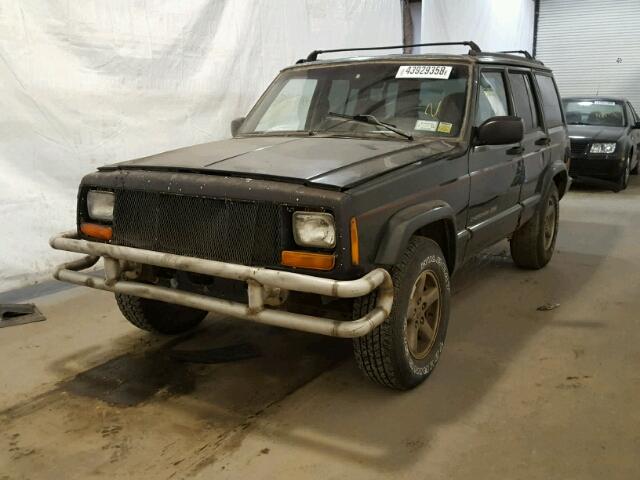 1J4FJ68S6WL274630 - 1998 JEEP CHEROKEE GREEN photo 2