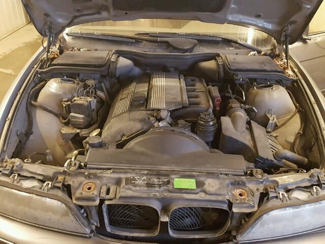 WBADS43482GD86694 - 2002 BMW 525 GRAY photo 7