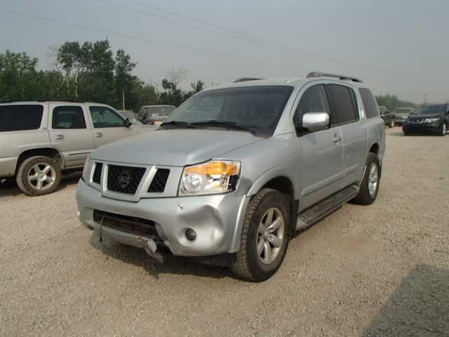 5N1AA0NC1AN609666 - 2010 NISSAN ARMADA SE SILVER photo 2