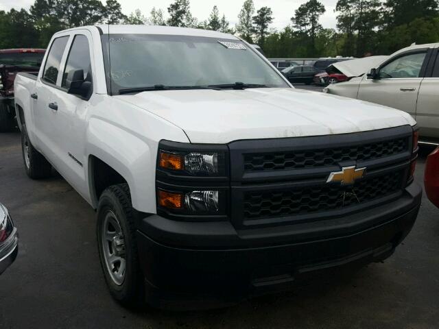 3GCPCPEC5EG550279 - 2014 CHEVROLET SILVERADO WHITE photo 1