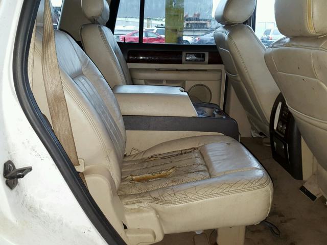 5LMFU27R03LJ35909 - 2003 LINCOLN NAVIGATOR 白色 照片 6