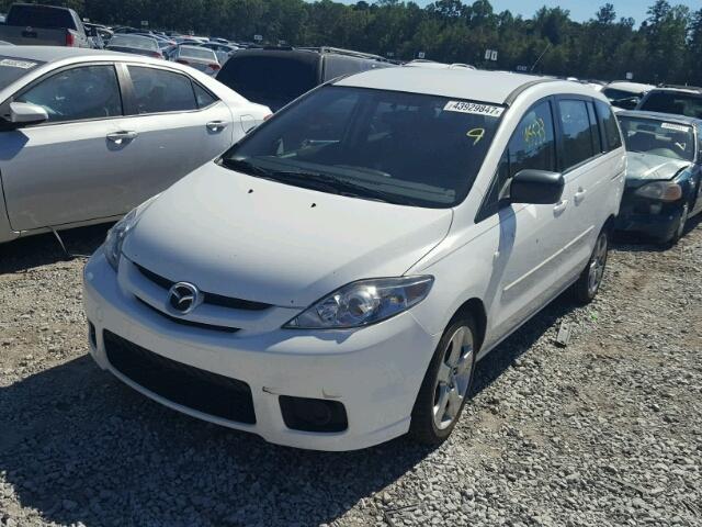 JM1CR293860107852 - 2006 MAZDA 5 WHITE photo 2