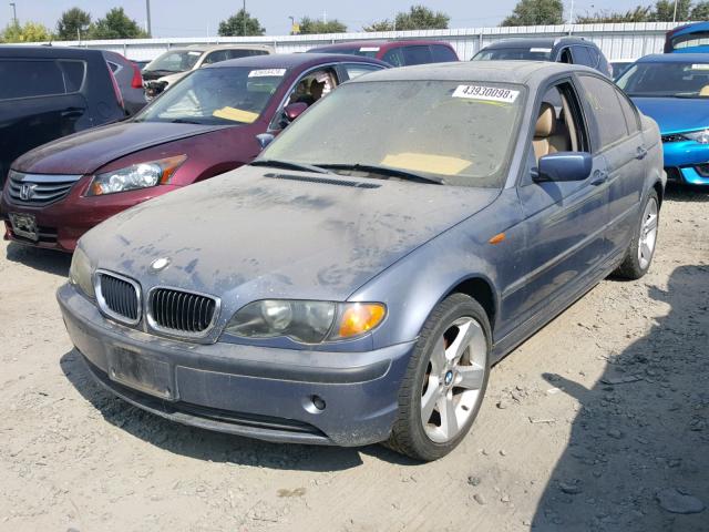 WBAAZ33464KP82127 - 2004 BMW 325 IS SUL BLUE photo 2