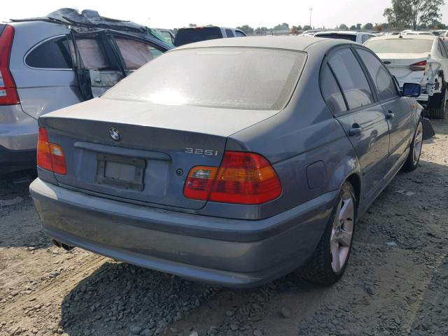 WBAAZ33464KP82127 - 2004 BMW 325 IS SUL BLUE photo 4