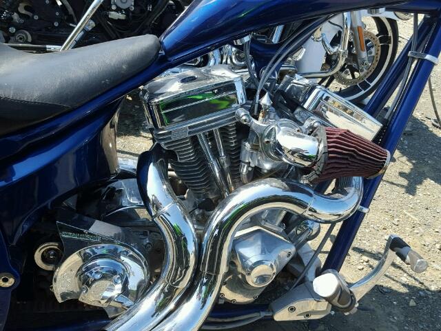 5J11NBJ166W000194 - 2006 BIG DOG CHOPPER BLUE photo 7