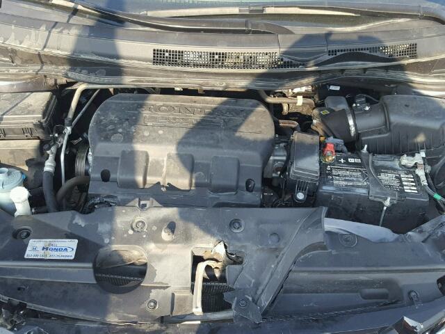 5FNRL5H33GB129064 - 2016 HONDA ODYSSEY SE GRAY photo 7