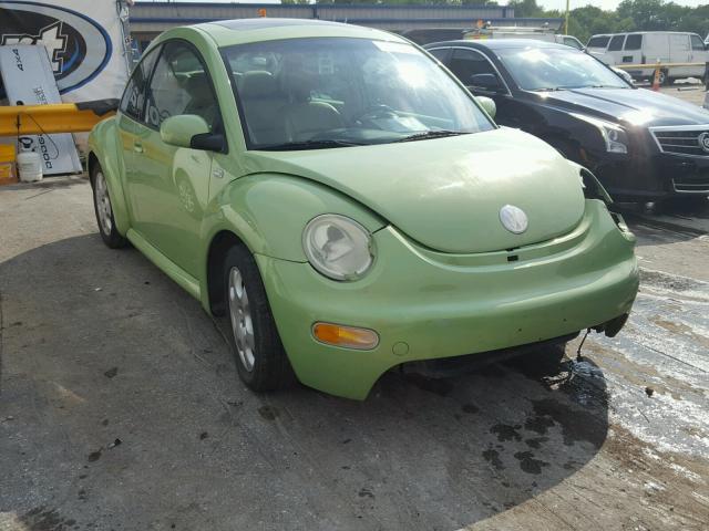 3VWCB21C72M456330 - 2002 VOLKSWAGEN NEW BEETLE 绿色 照片 1