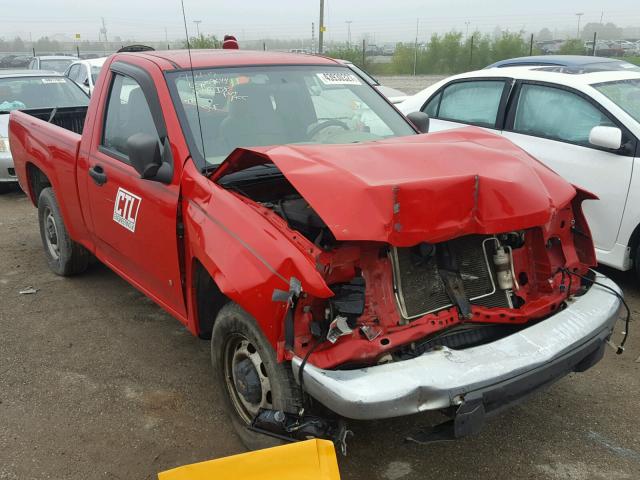 1GCCS148868129823 - 2006 CHEVROLET COLORADO RED photo 1