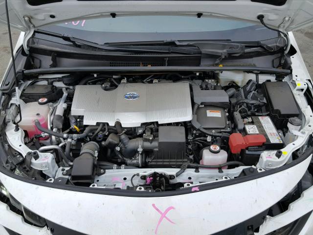 JTDKARFP0H3037008 - 2017 TOYOTA PRIUS PRIM თეთრი ფოტო 7