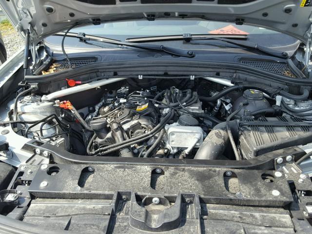 5UXWX9C34H0W73870 - 2017 BMW X3 XDRIVE2 SILVER photo 7