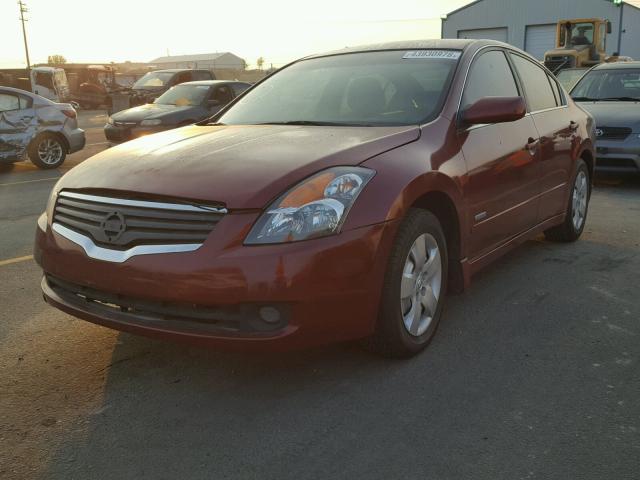 1N4CL21E58C165648 - 2008 NISSAN ALTIMA HYB RED photo 2