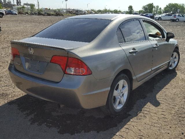 2HGFA16468H124306 - 2008 HONDA CIVIC DX-G BROWN photo 4