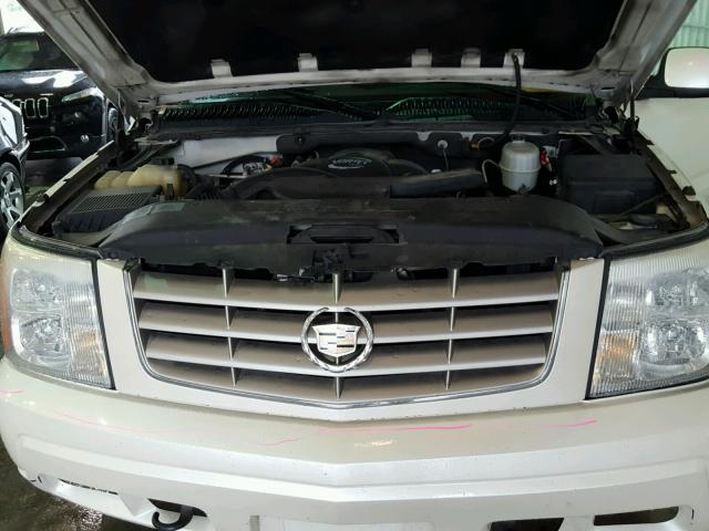 1GYEK63N75R179399 - 2005 CADILLAC ESCALADE L WHITE photo 7