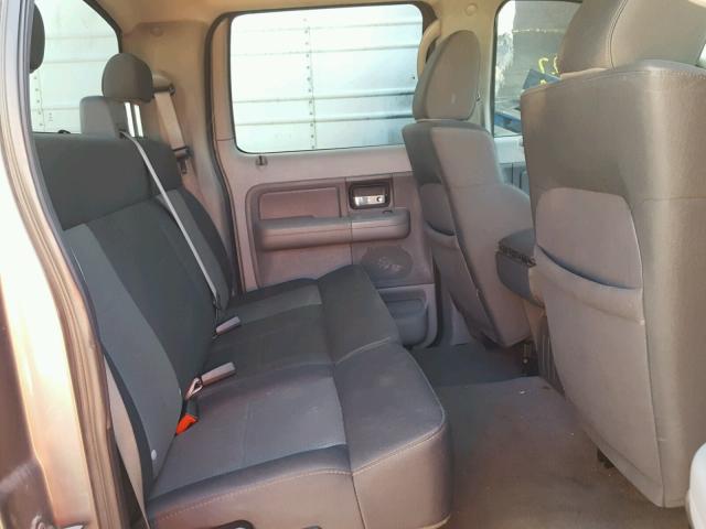 1FTRW12W18FB79610 - 2008 FORD F150 SUPER GRAY photo 6