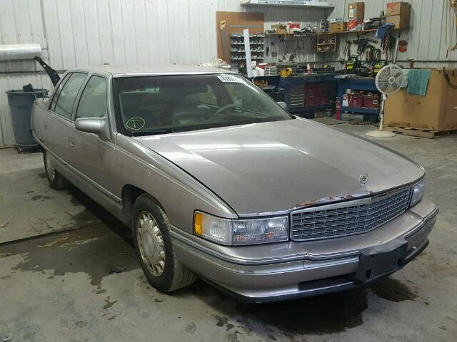 1G6KD52Y6TU211619 - 1996 CADILLAC DEVILLE SILVER photo 1