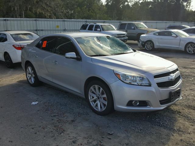 1G11H5SA6DF251021 - 2013 CHEVROLET MALIBU LTZ SILVER photo 1