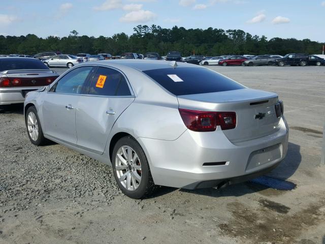 1G11H5SA6DF251021 - 2013 CHEVROLET MALIBU LTZ SILVER photo 3