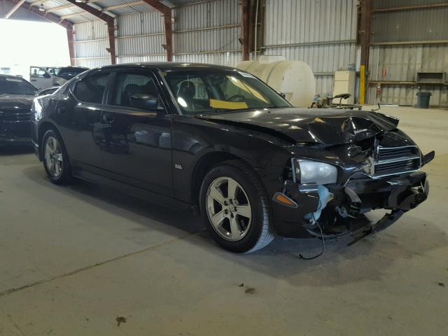 2B3KA33V89H601584 - 2009 DODGE CHARGER SX BLACK photo 1